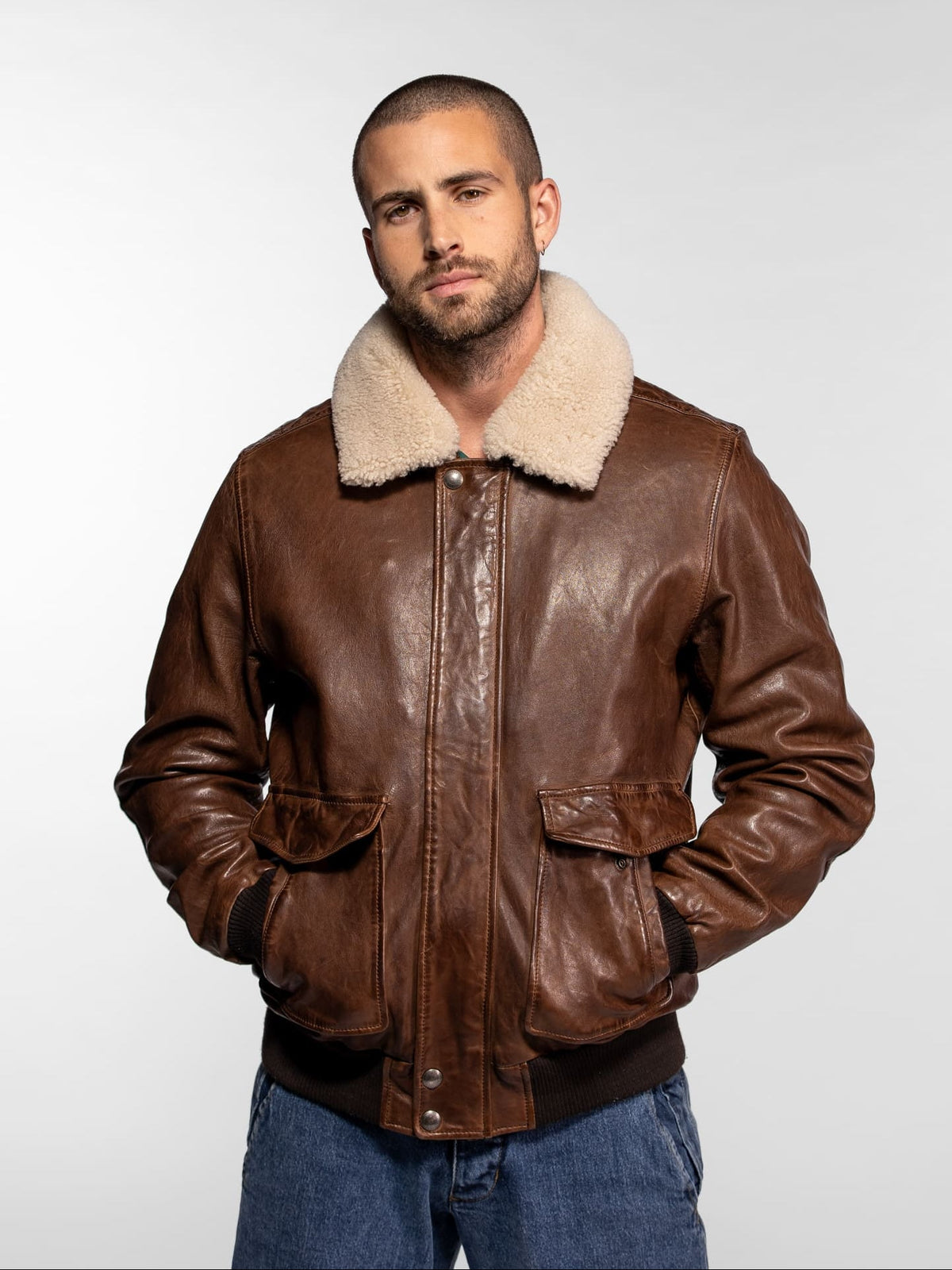 Blouson aviateur cuir Daytona 73