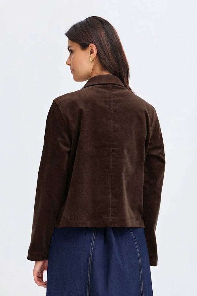 Veste en velours côtelé Fransa
