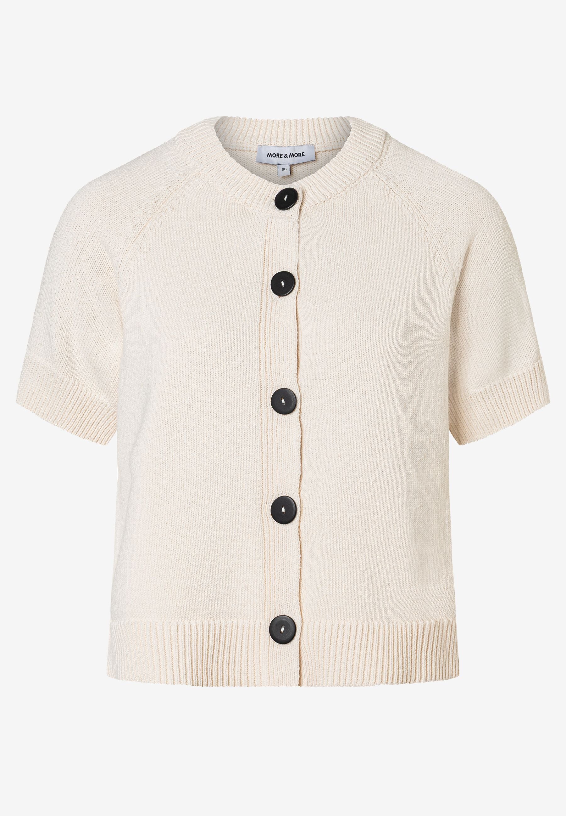 Gilet court en maille More & More