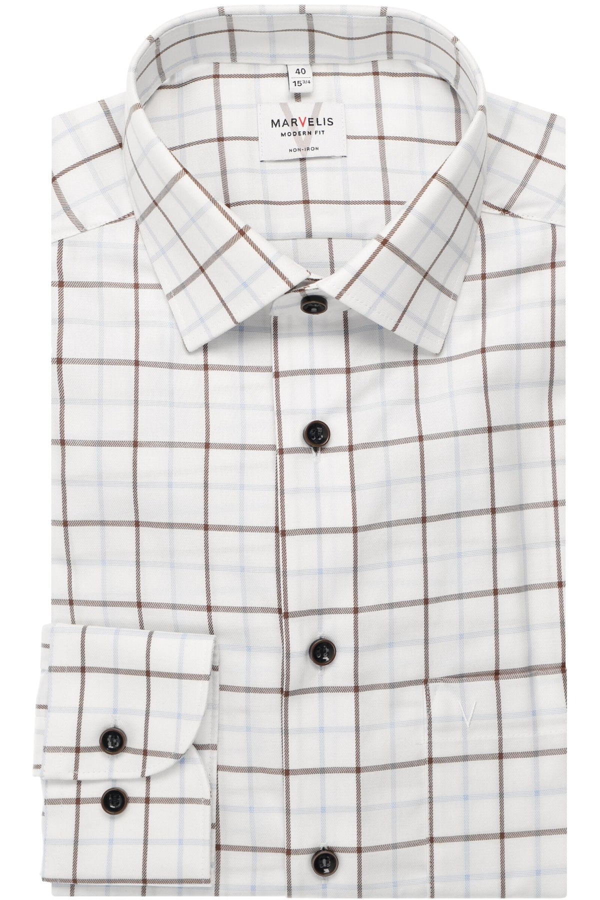 Chemise à carreaux Marvellis