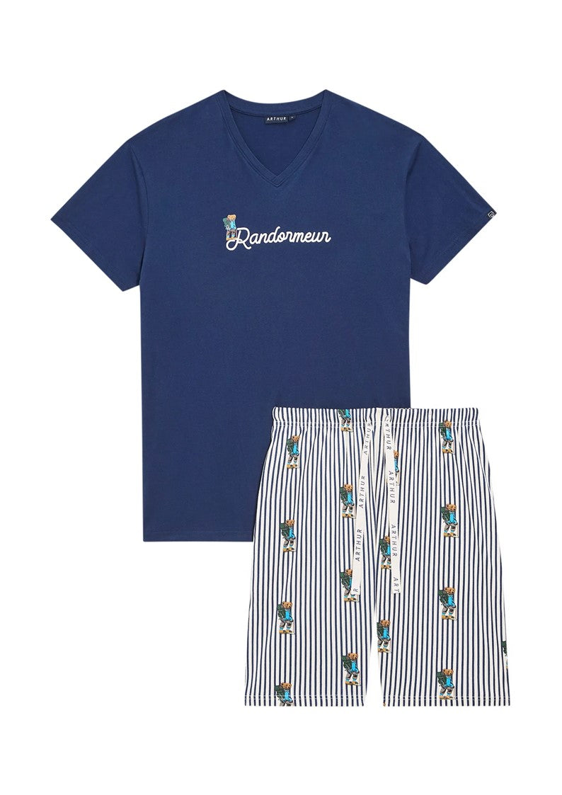 Ensemble pyjama en coton randormeur ARTHUR