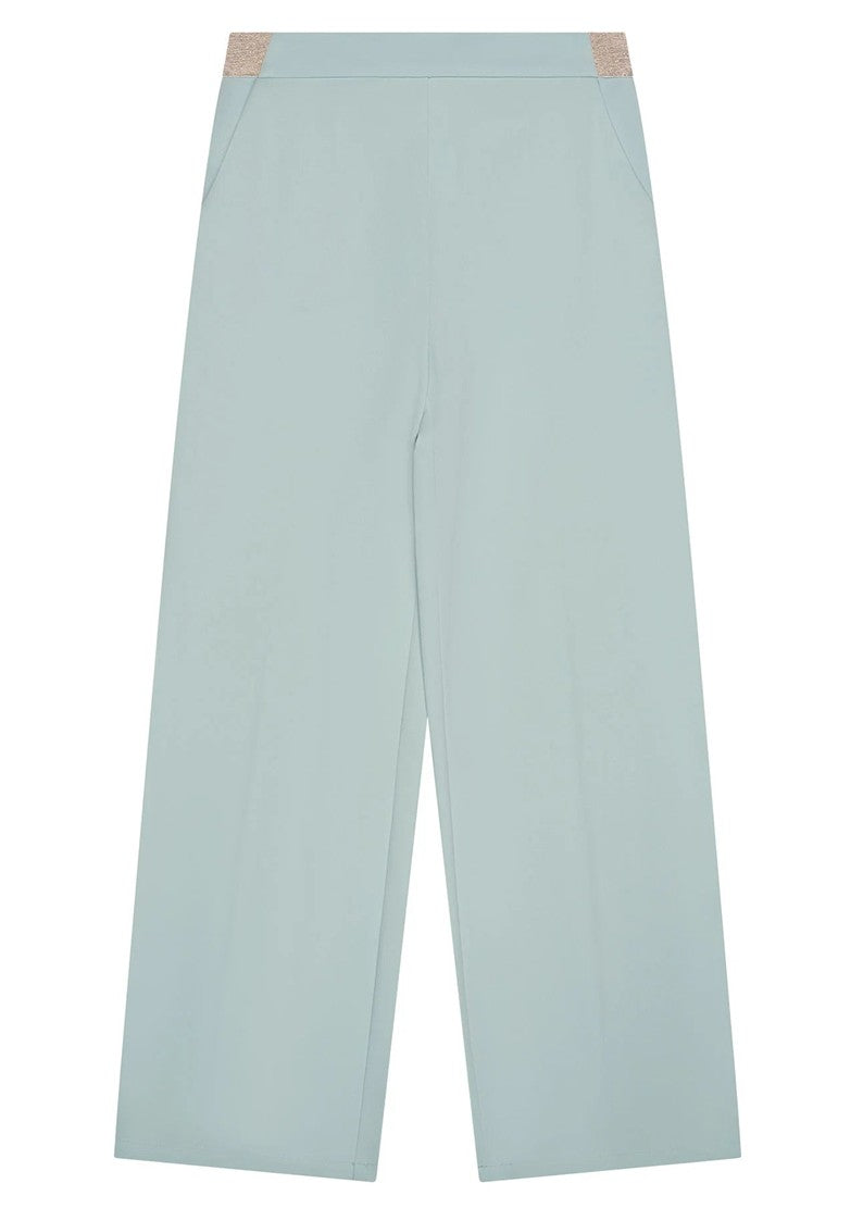 Pantalon confort taille élastiquée Green Ice
