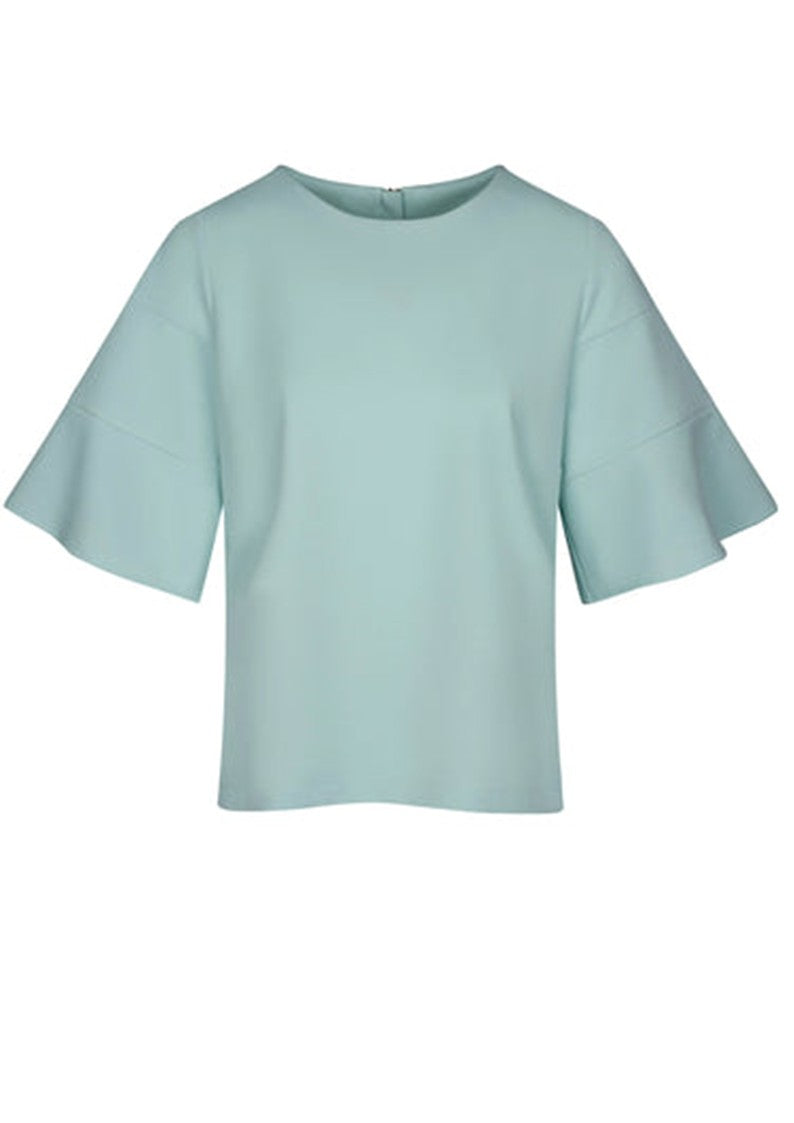 Blouse manches froncées Green Ice
