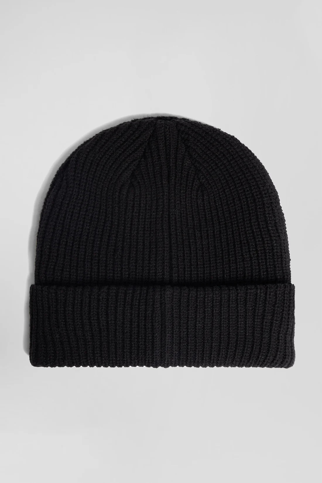 Bonnet en maille noir broderie nœud papillon EDEN PARK