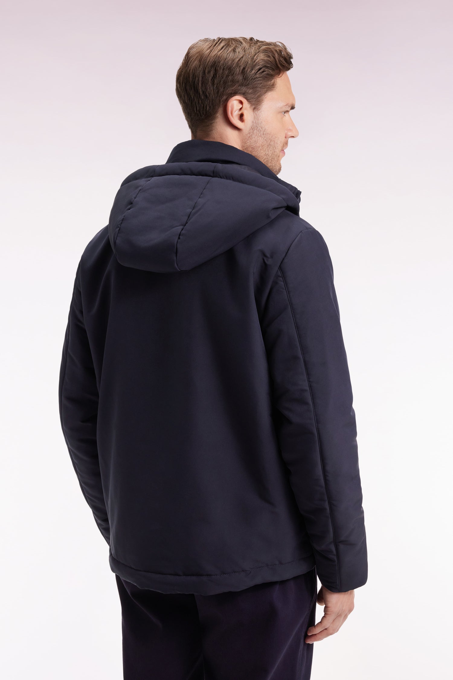 Blouson coupe vent marine à capuche EDEN PARK