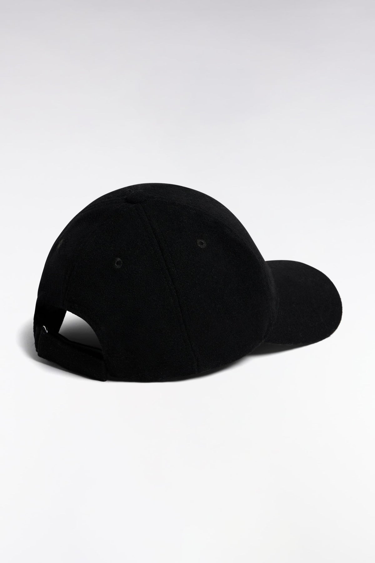 Casquette hiver unie noire Eden Park