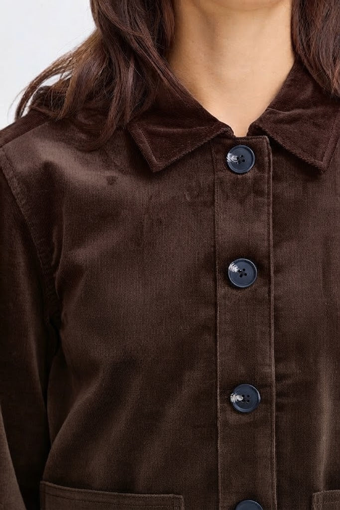 Veste en velours côtelé Fransa