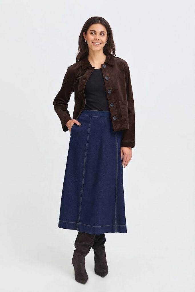 Veste en velours côtelé Fransa