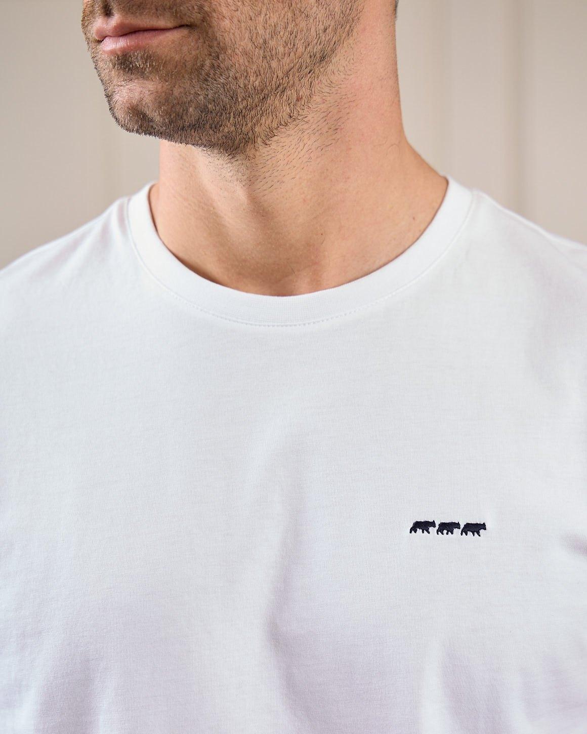 T-shirt blanc MISE AU GREEN
