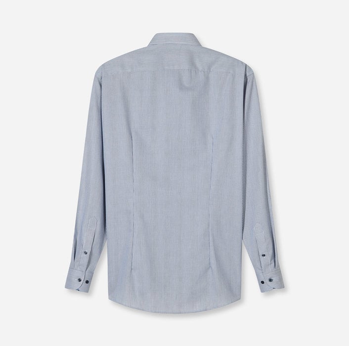 Chemise fines rayures ciel OLYMP