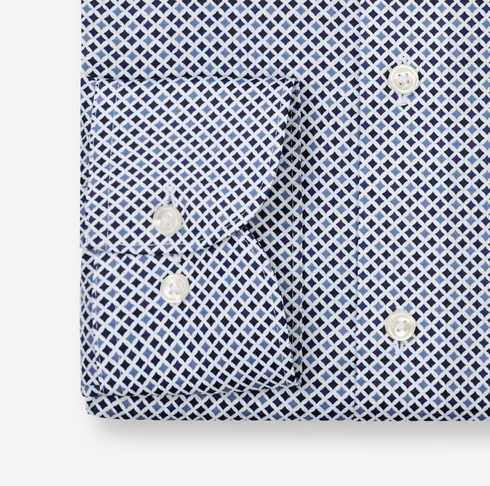 Chemise motif géométrique Olymp