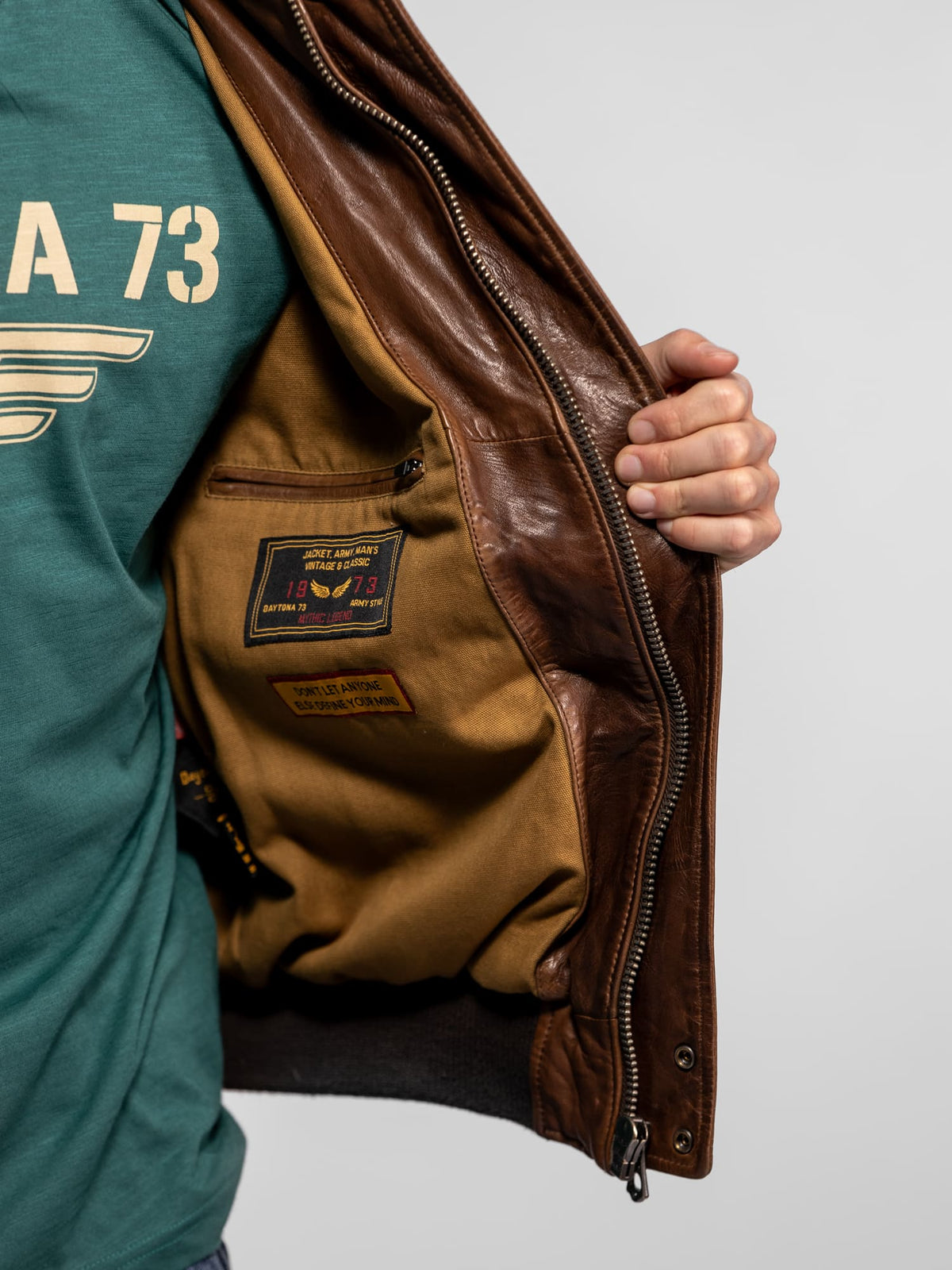Blouson aviateur cuir Daytona 73