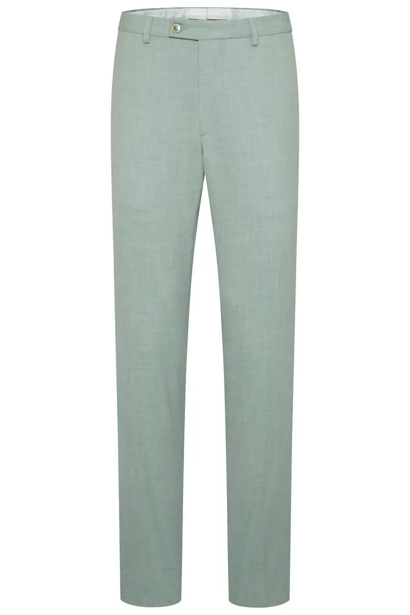 Pantalon de costume vert clair DIGEL