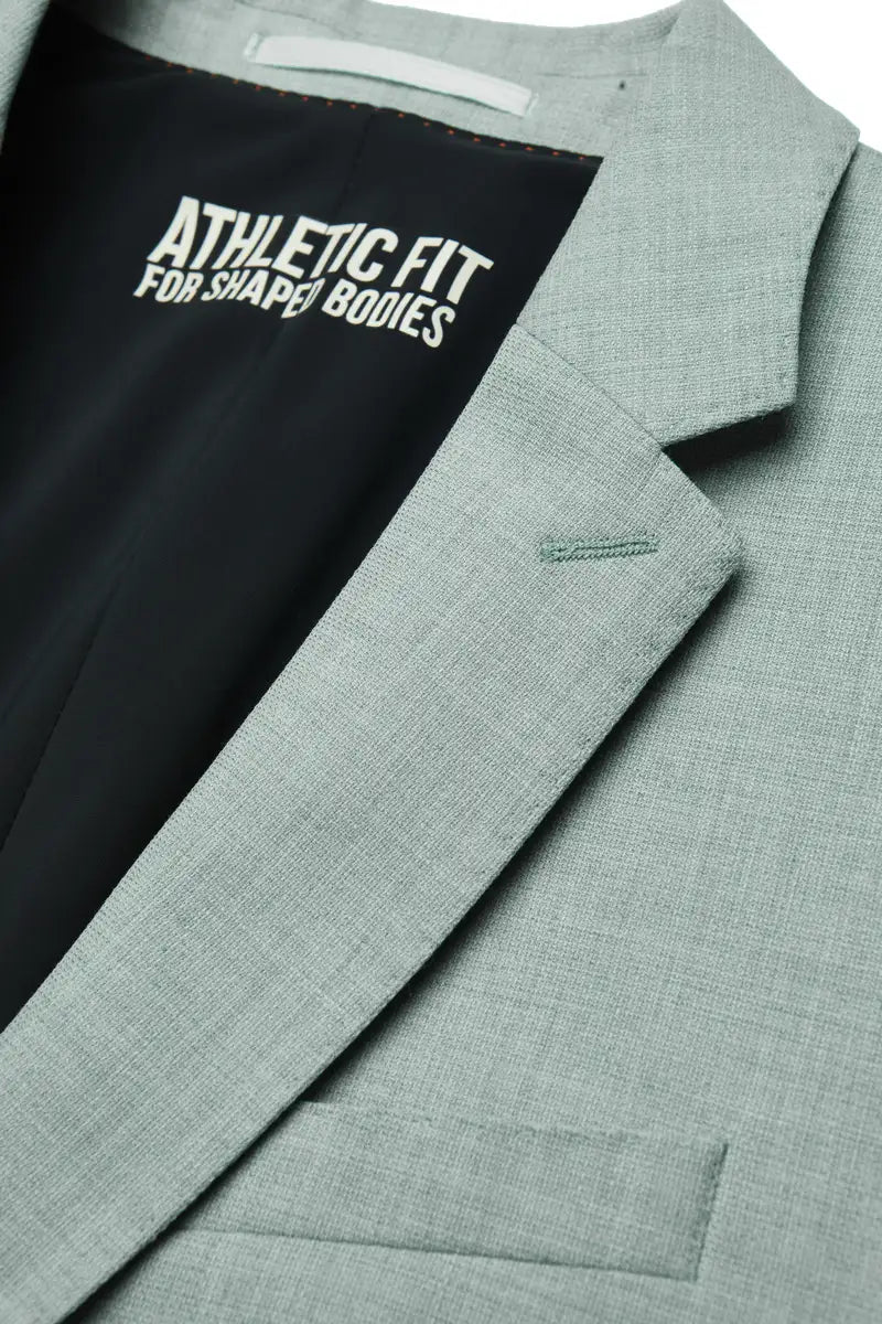 Veste de costume vert clair DIGEL