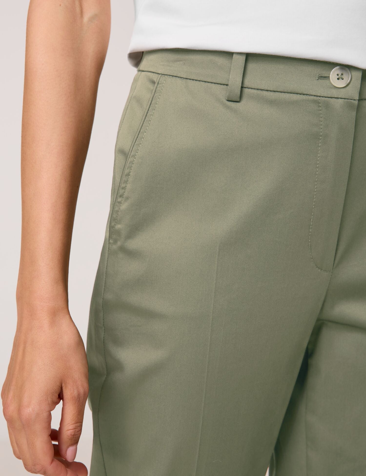 Pantalon chino kaki GERRY WEBER