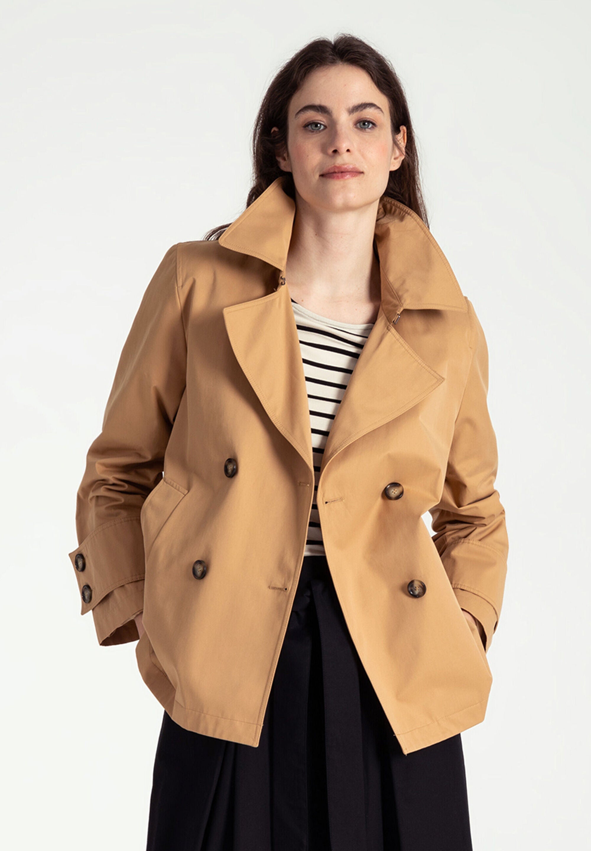 Veste trench beige MORE & MORE