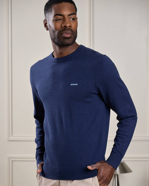 Pull col rond Mise au Green