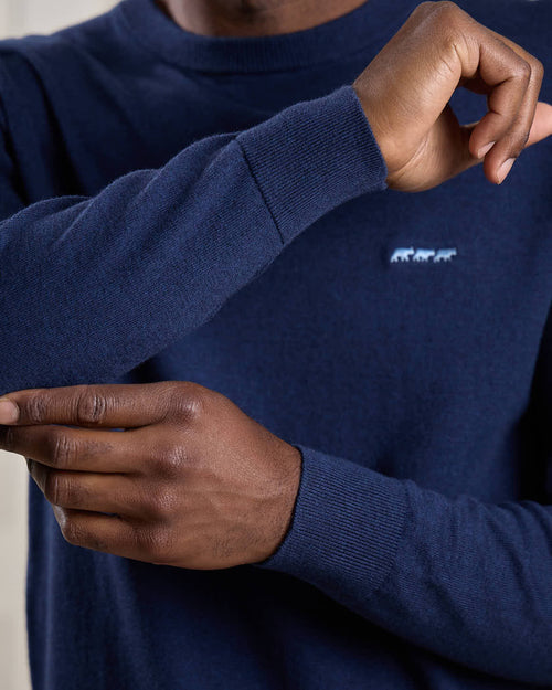 Pull col rond Mise au Green