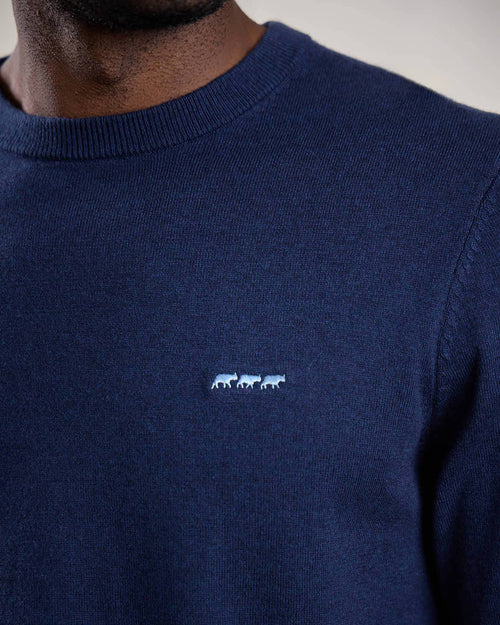 Pull col rond Mise au Green