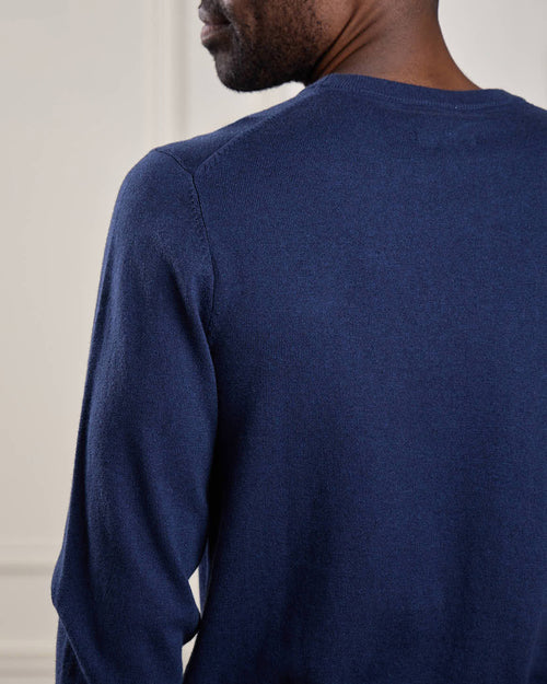 Pull col rond Mise au Green