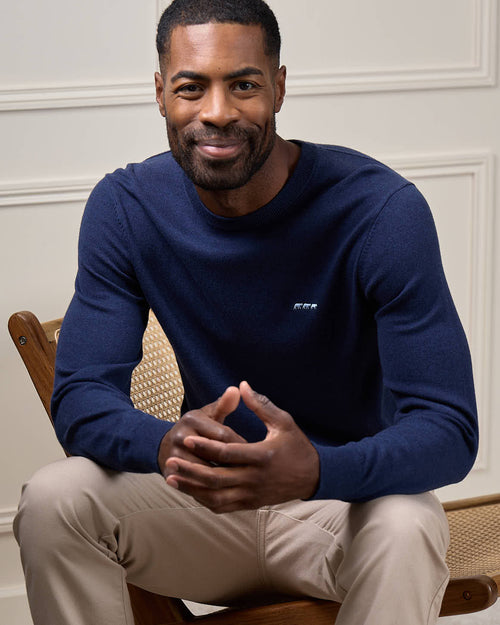Pull col rond Mise au Green