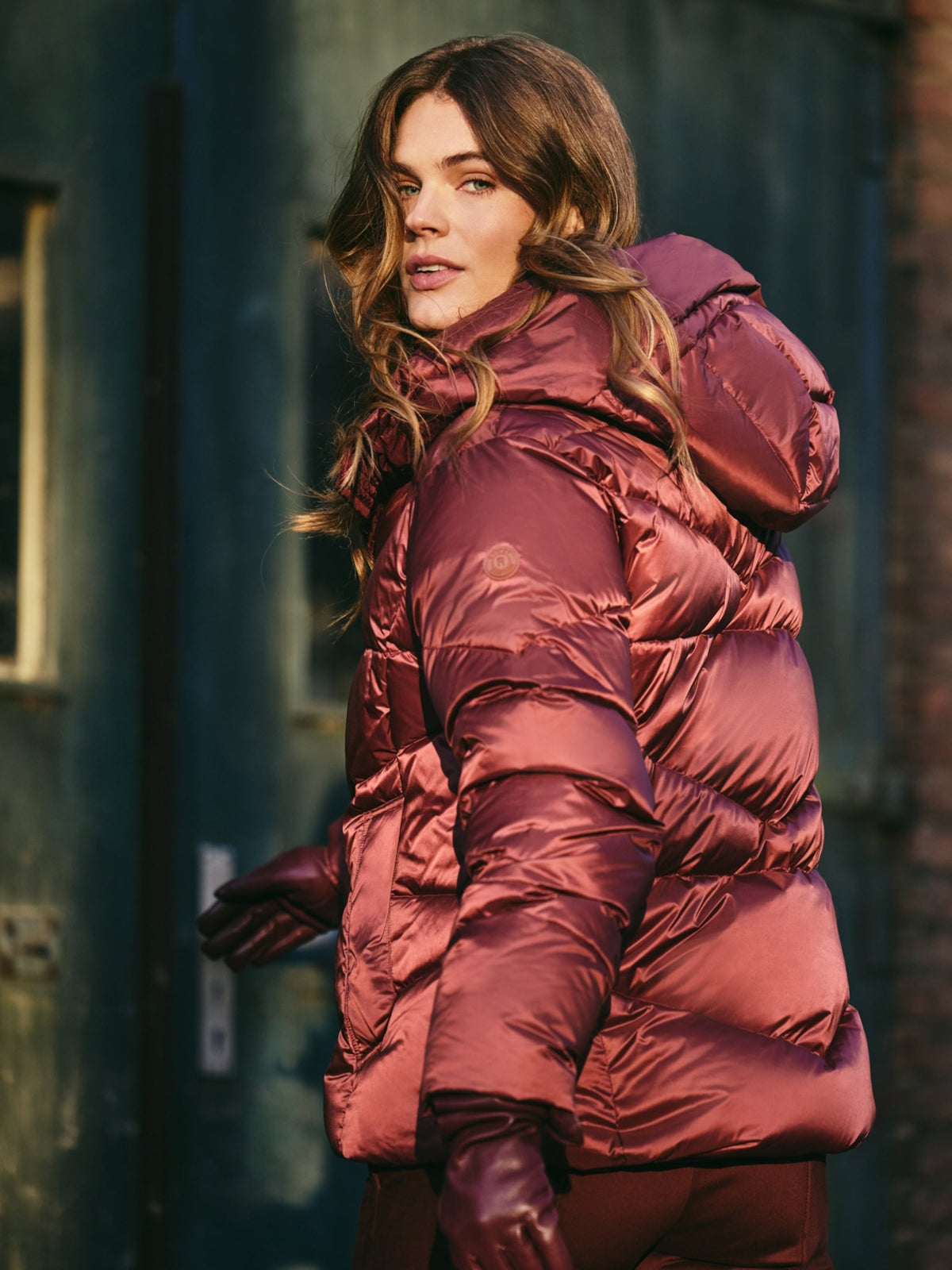 Blouson léger en duvet Reset