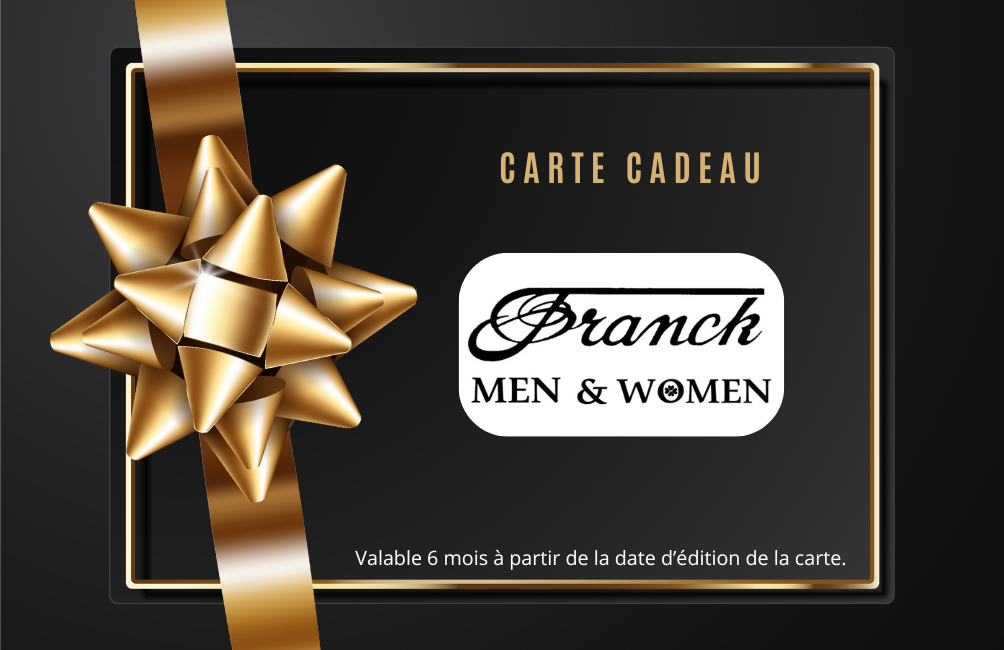 Carte-cadeau Franck Men & Women