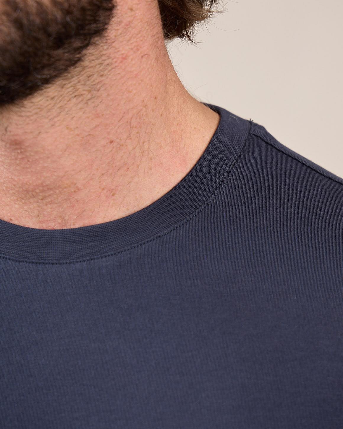 T-shirt bleu marine MISE AU GREEN
