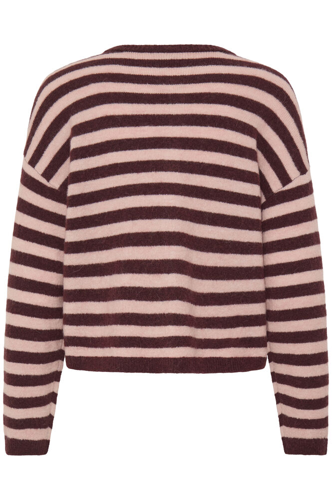 Cardigan rayé rose Fransa