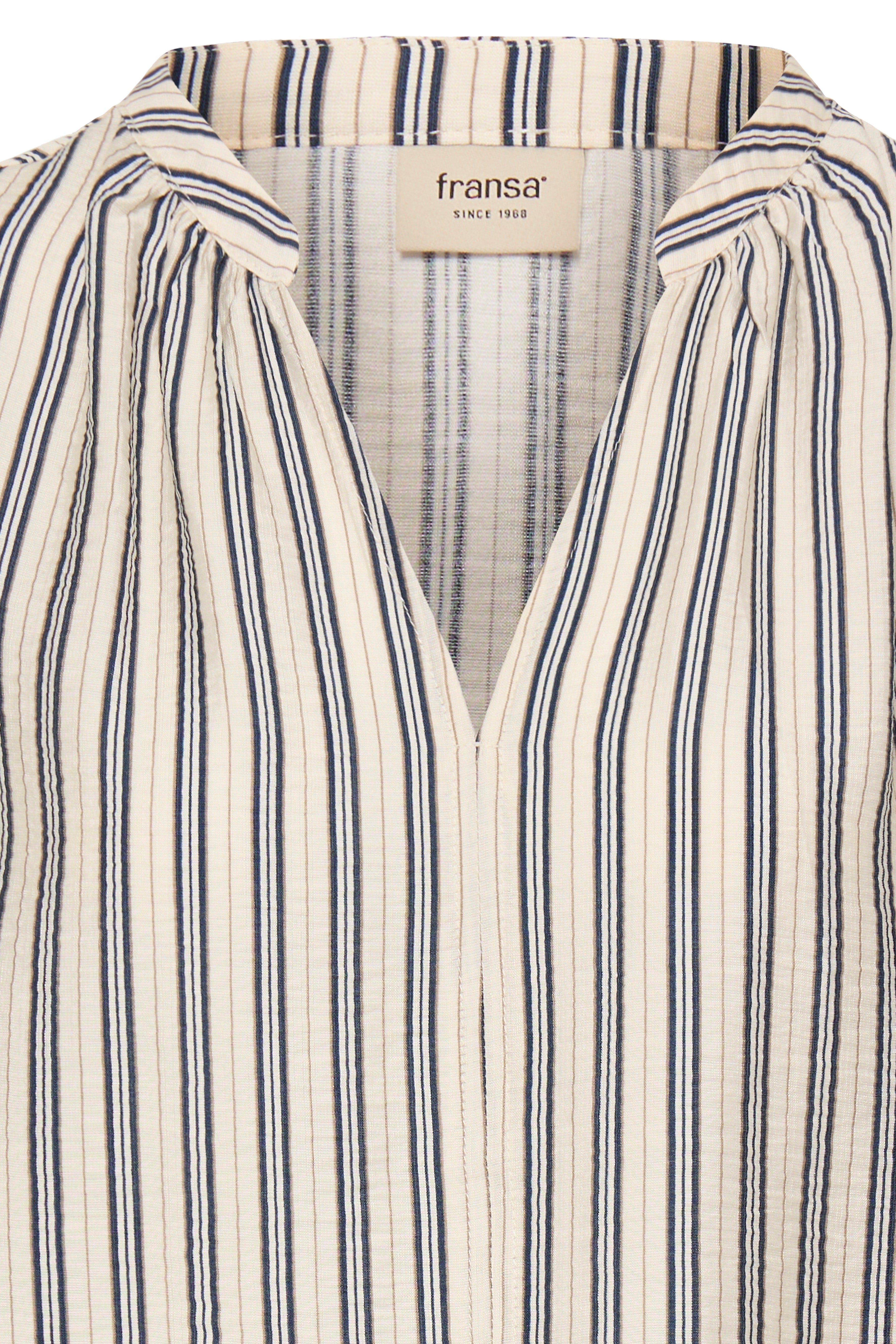 Blouse rayée bleu FRANSA