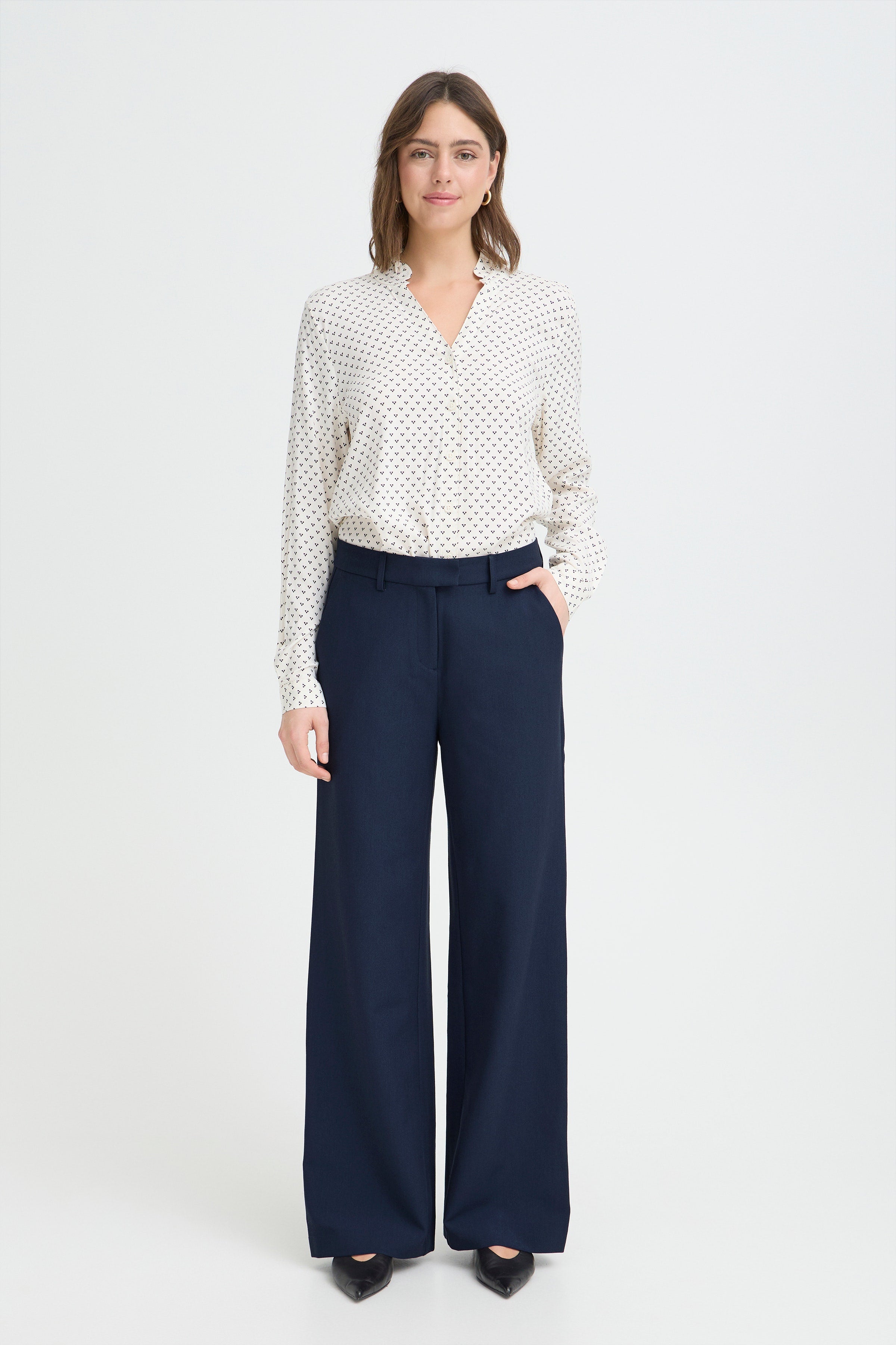 Pantalon marine FRANSA