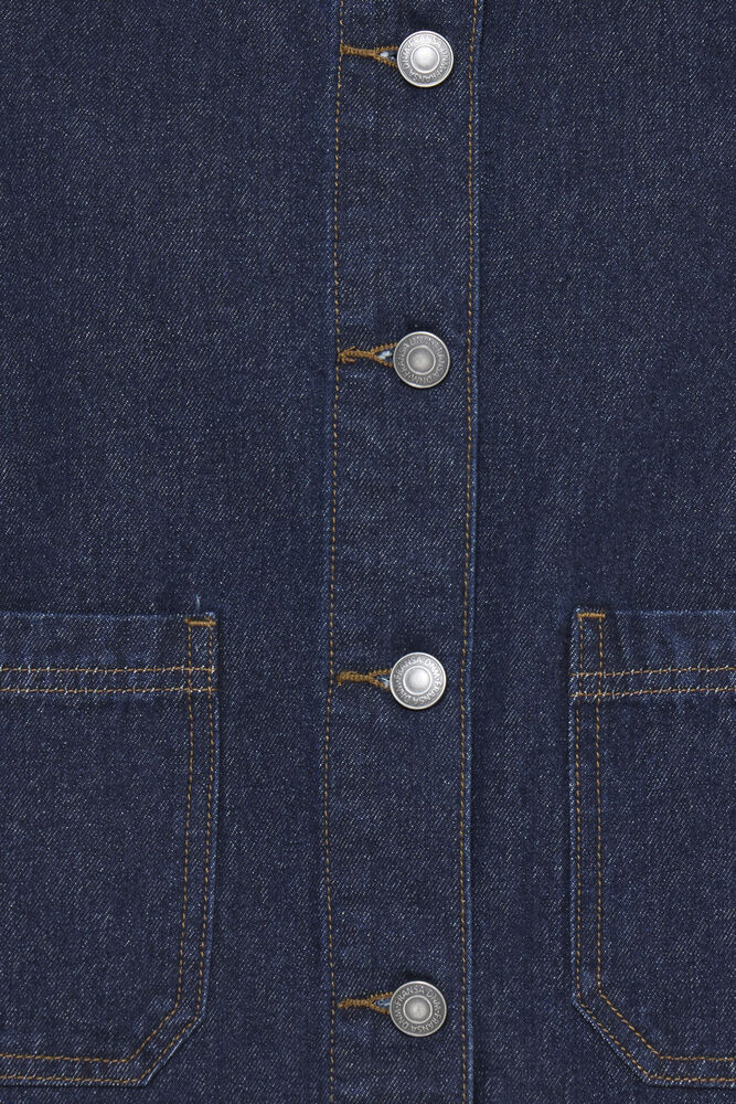 Veste jean à col velours Fransa