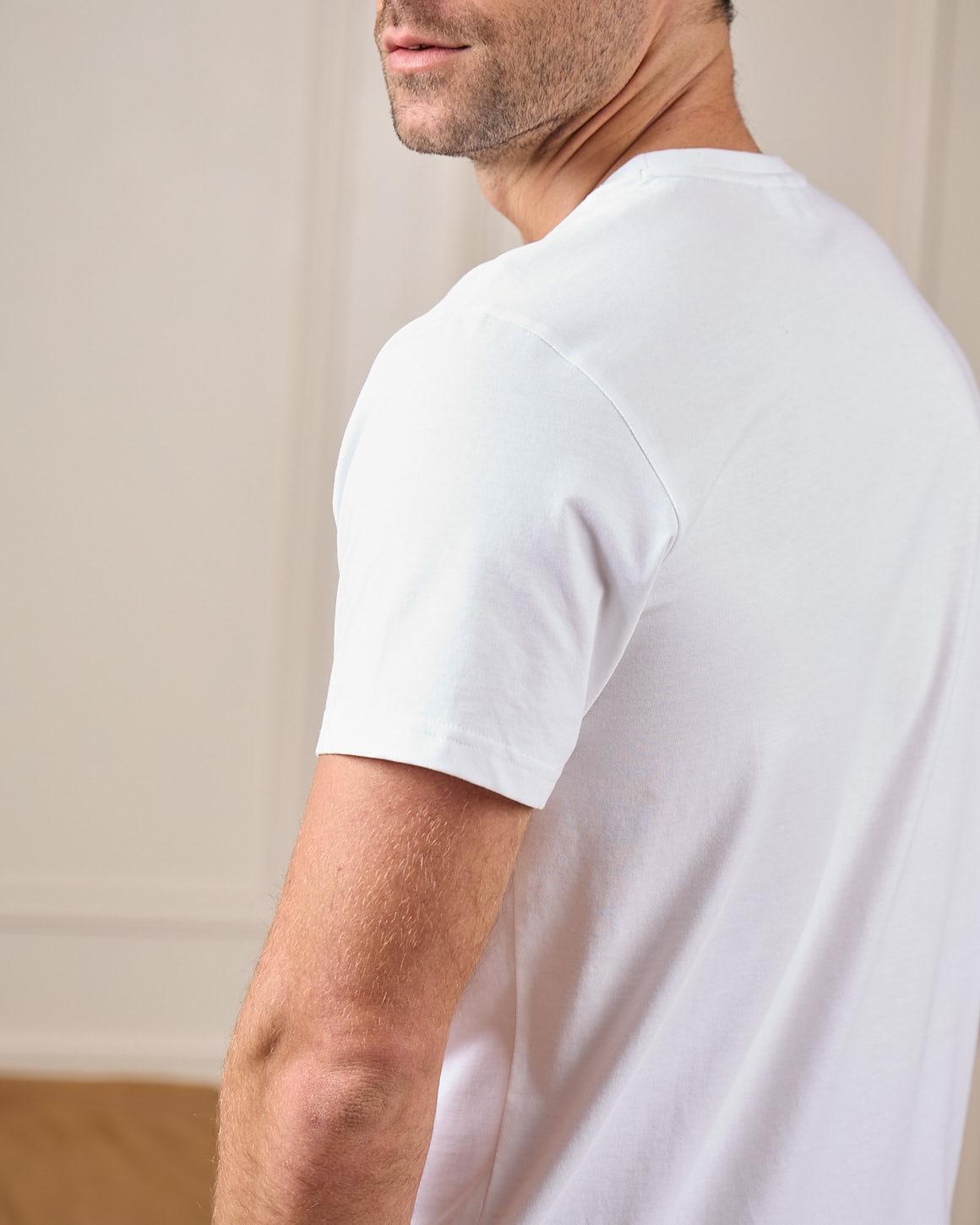 T-shirt blanc MISE AU GREEN