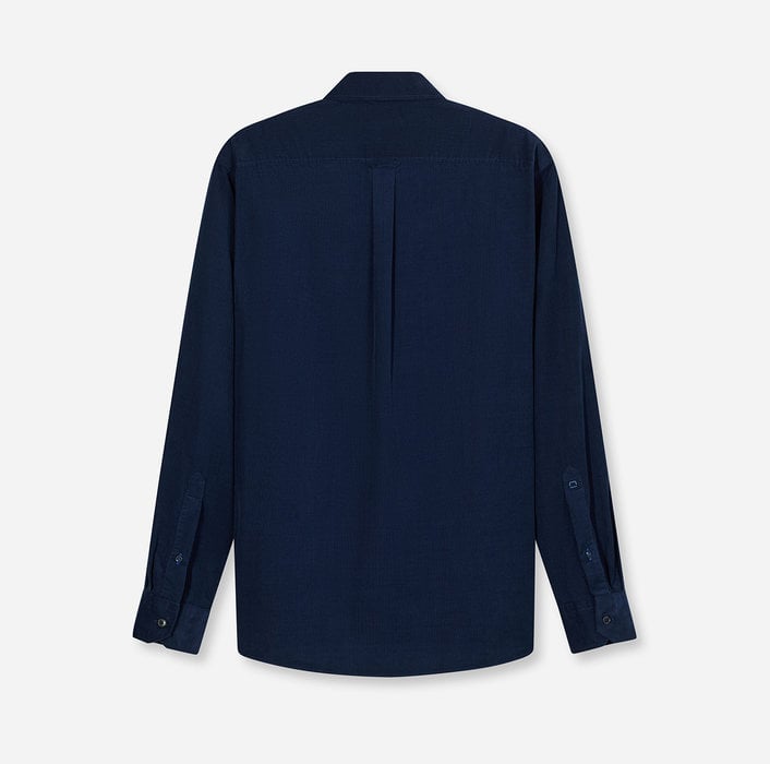 Chemise décontractée velours OLYMP