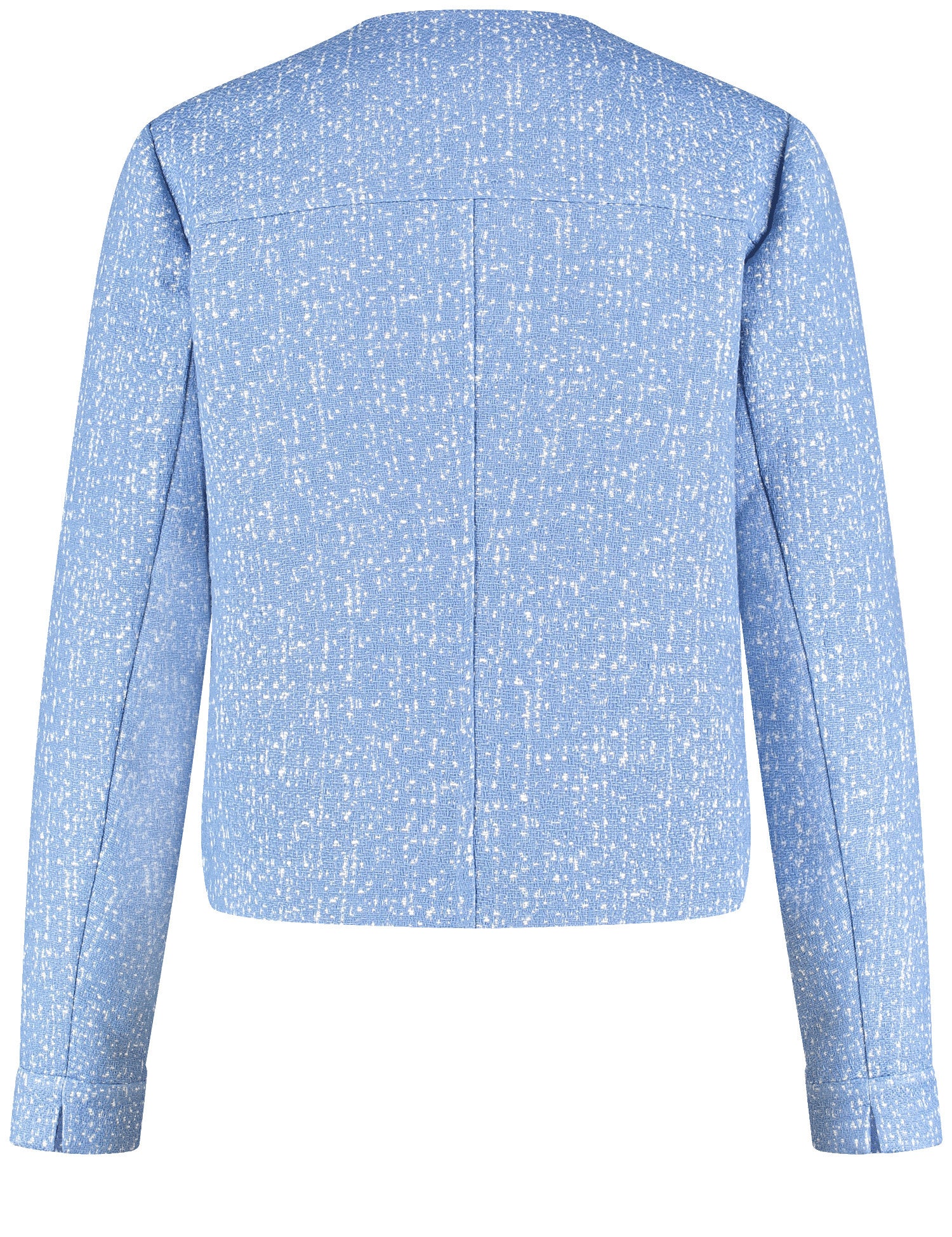 Veste blazer en tweed bleu ciel GERRY WEBER