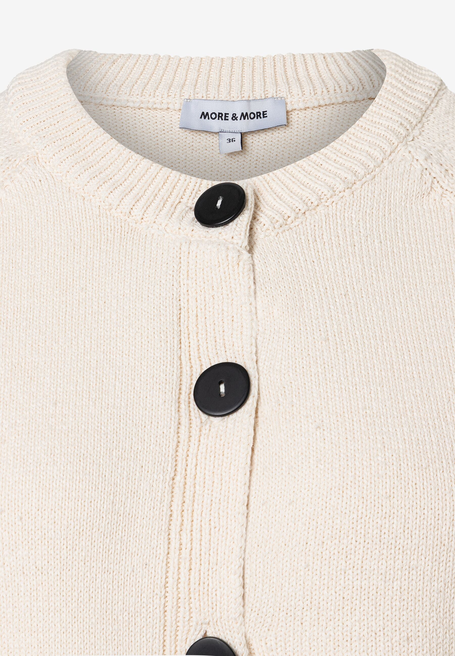 Gilet court en maille More & More