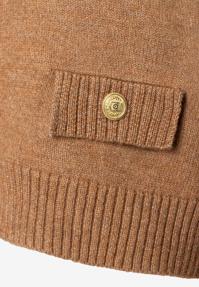 Gilet à boutons décoratifs More & More