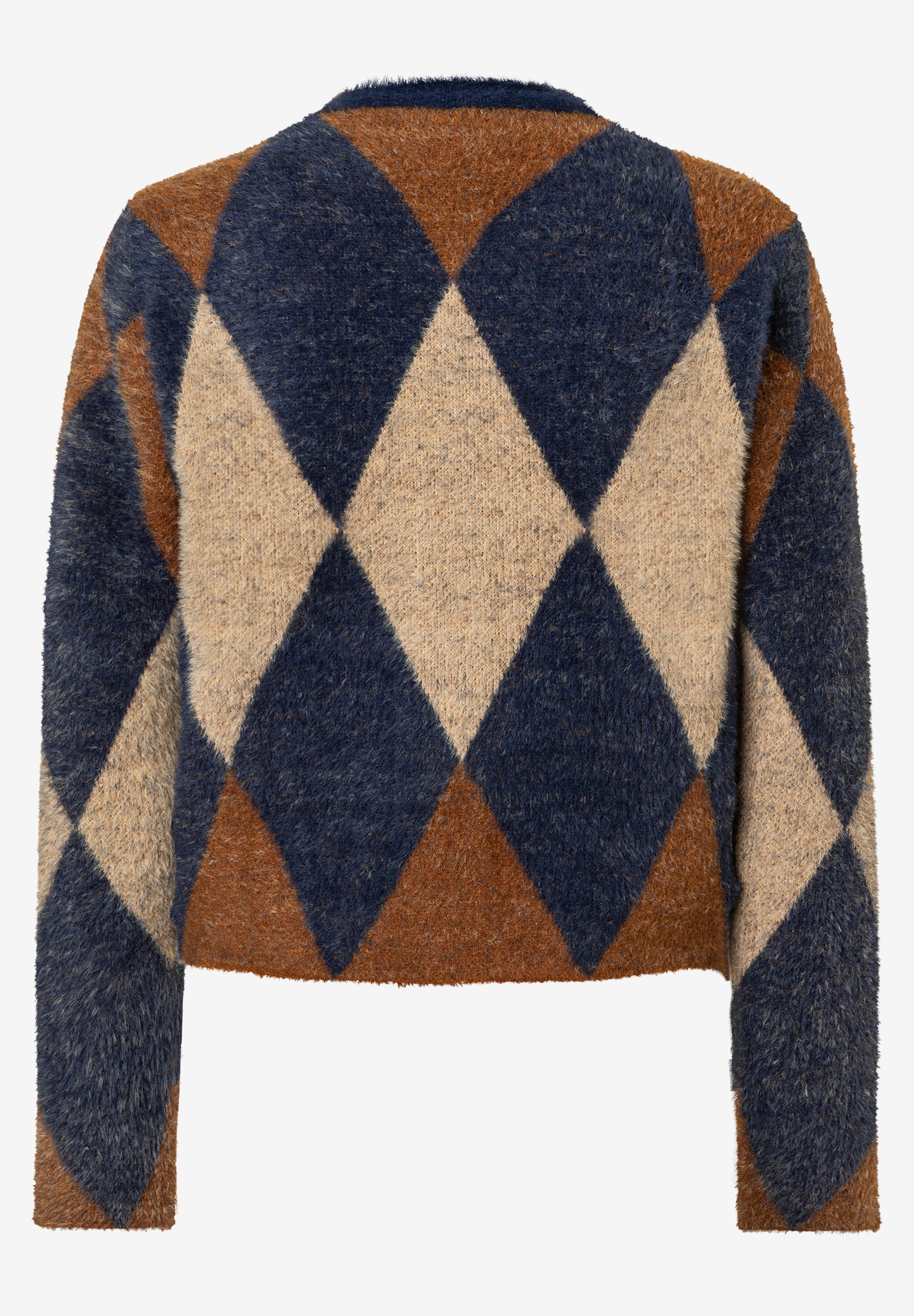 Gilet à motif losanges More & More