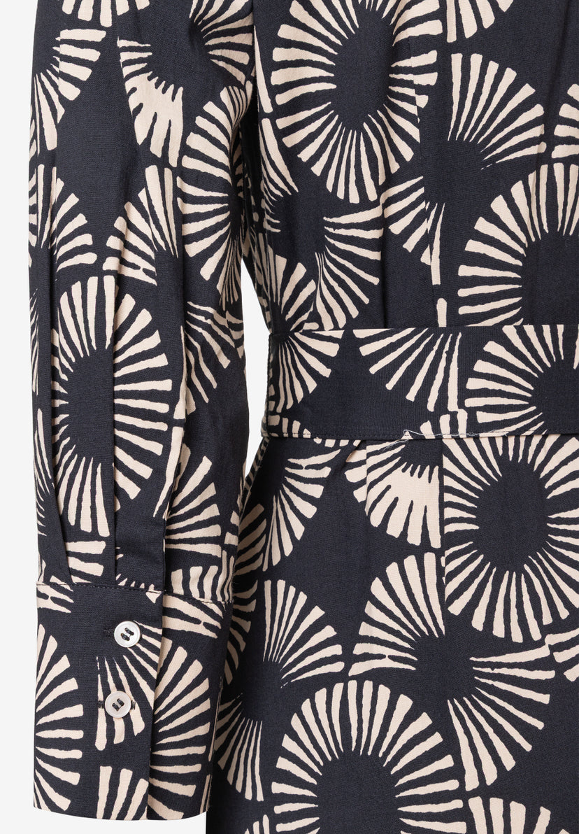 Robe chemise longue imprimée MORE & MORE