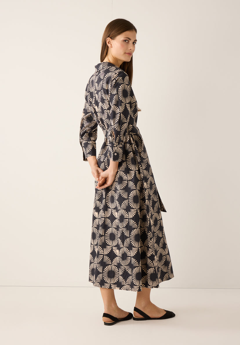 Robe chemise longue imprimée MORE & MORE