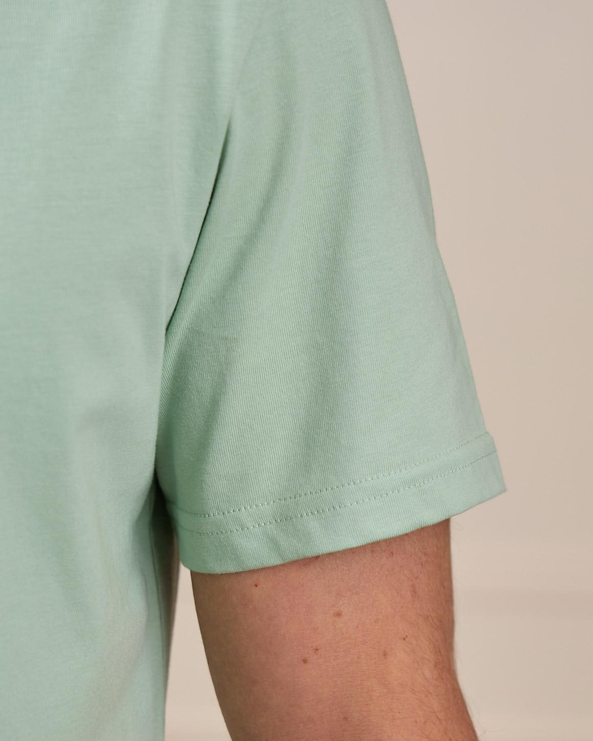 T-shirt vert eau MISE AU GREEN