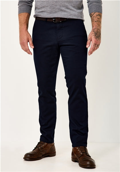 Pantalon chino bleu nuit Redpoint