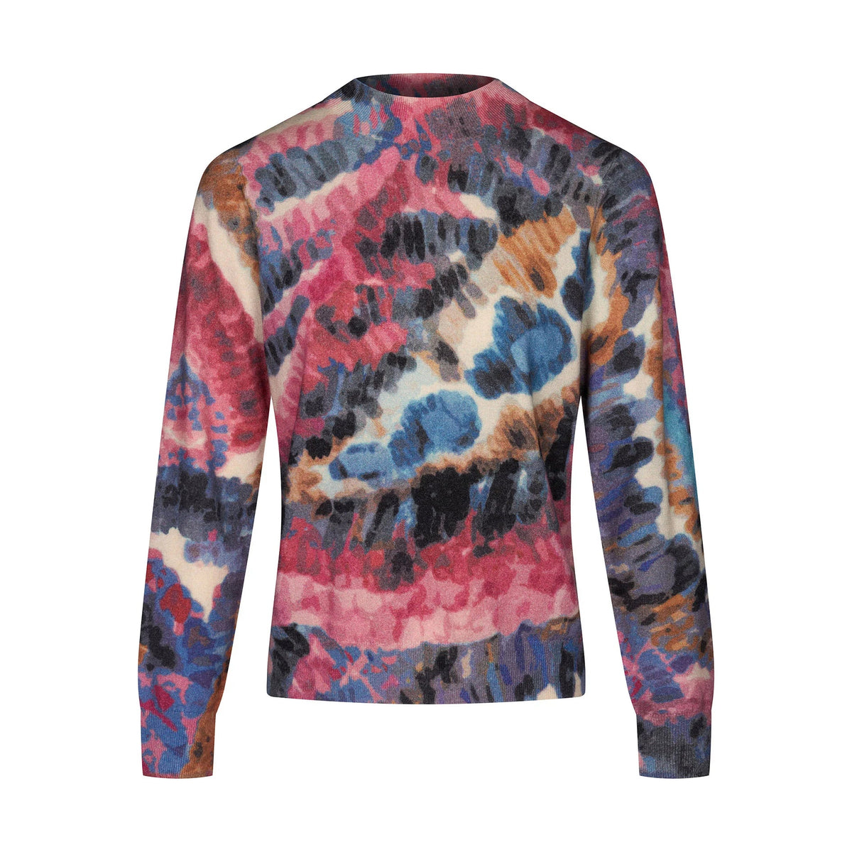 Pull en maille graphique imprimé pink Green Ice
