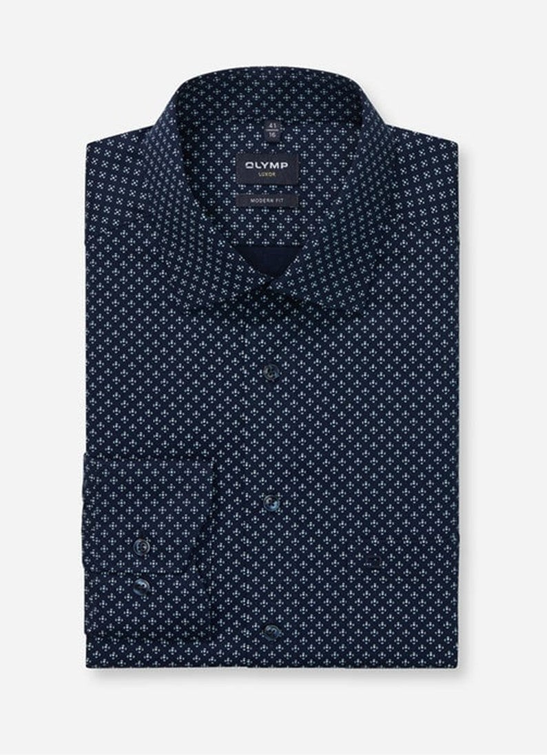 Chemise motif minimaliste OLYMP