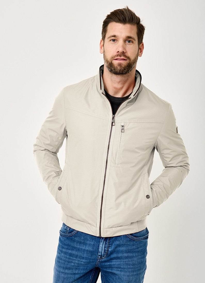 Blouson avec liseré col sable Redpoint
