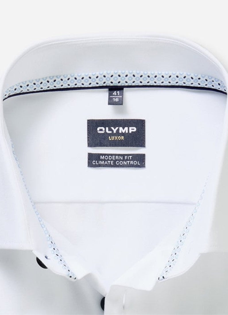 Chemise blanche opposition col OLYMP
