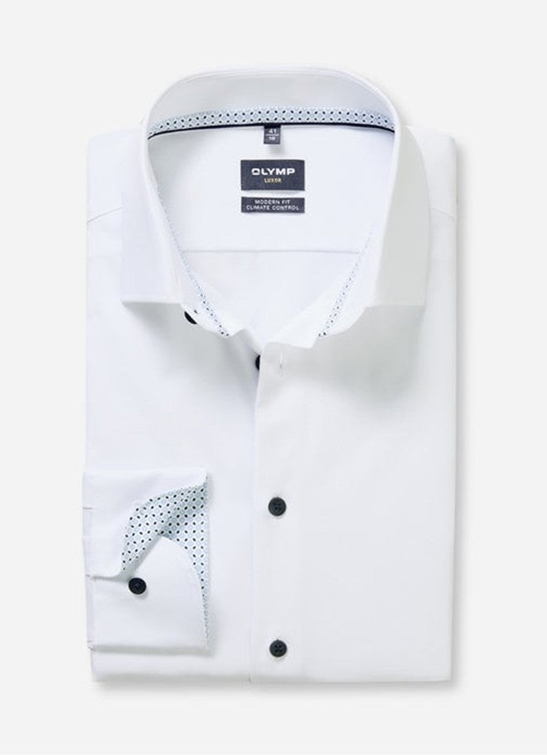 Chemise blanche opposition col OLYMP