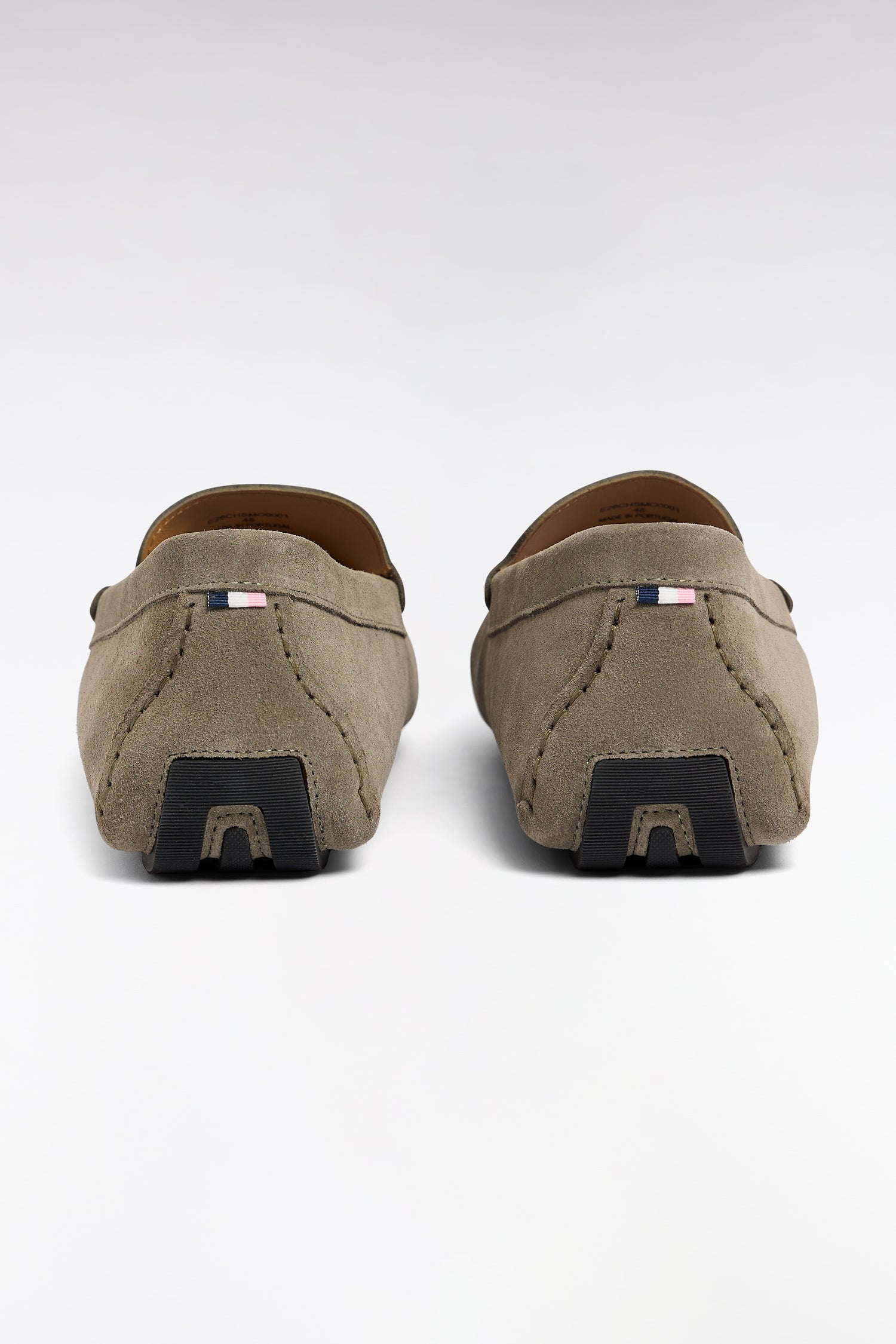 Mocassins en cuir suédé beige EDEN PARK