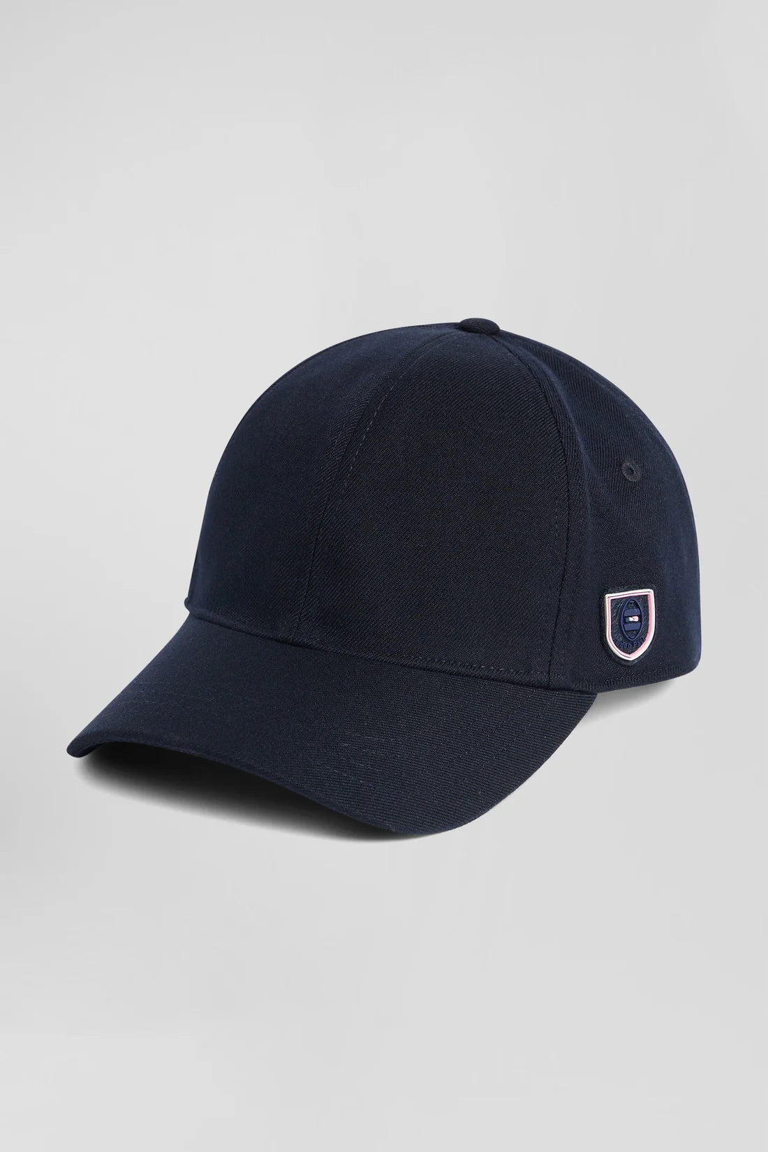 Casquette bleu marine badge gomme galon tricolore EDEN PARK