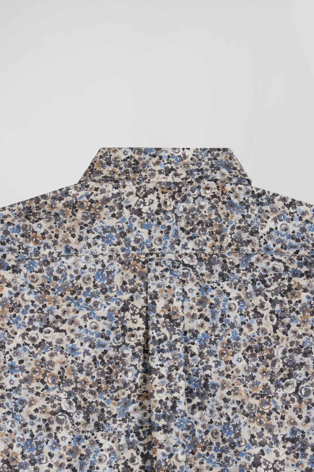 Chemise en coton microimprimé floral coupe Regular EDEN PARK
